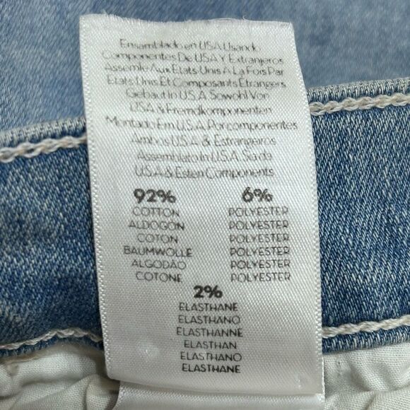 MOTHER DENIM The Lace Up Dazzler Ankle Jeans - Picture 10 of 12